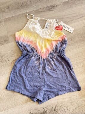 Wildfox Tie-Dye Sleeveless Romper – New With Tags